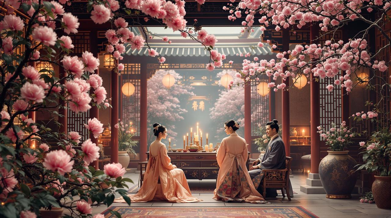视频聊天 - 花开富贵人家